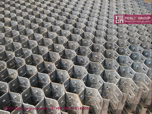 Китай 60 мм глубины 14 калибра низкоуглеродистая мягкая сталь Гексметалл с 1-7/8 &quot; шестиугольным отверстием поставщик