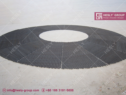 Китай SAE1020 Hexl Mesh Толщина полосы 2.0 мм высота полосы 19 мм 50 мм шестиугольное отверстие - группа HESLY поставщик