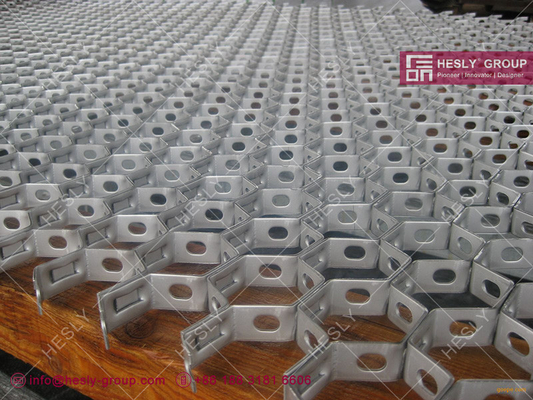 Китай 410S Сиклонные бронежилеты с шестисторонней сеткой, марка HESLY, полоски 1,0X20 мм, Китайский поставщик поставщик