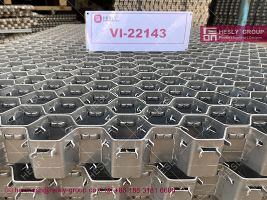 Китай AISI310S шестеренковые решетчатые лопасти типа 45 мм толщины 14 га полос 2х2 шестеренковые отверстия поставщик