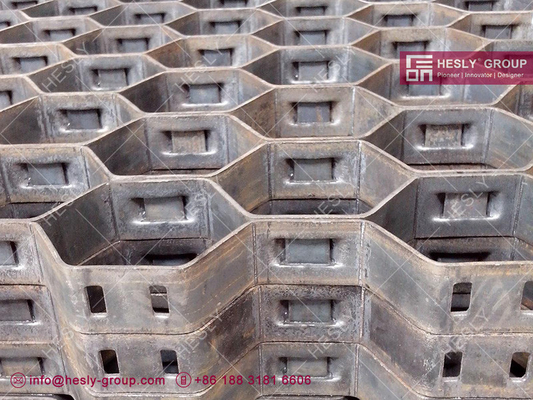 Китай Углеродистая сталь с шестигранной сеткой. 1,5х19х45 мм. 960х1000 мм. поставщик