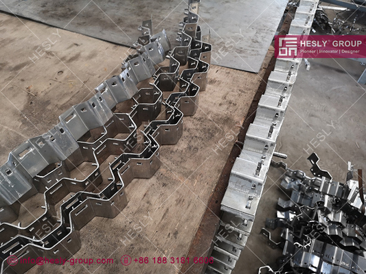 310S Hexsteel Grid 60 мм глубины х 14 мм размера 914х1050 мм Hexsteel с копьями поставщик