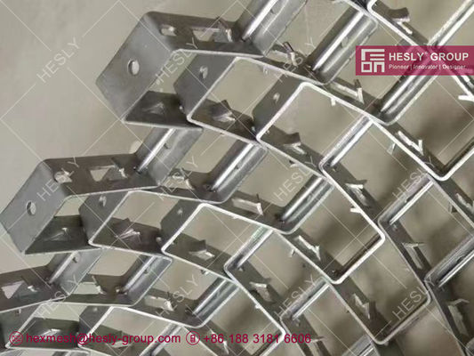 Гибкая металлическая сетка AISI309s для футеровки огнеупорных материалов | Высота 3/4 дюйма | Толщина 14 калибра | Hesly Metal Mesh - КИТАЙ поставщик