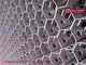 Кот-крекеры поддерживают шестеренную рефракторную подкладку, 48 мм шестиугольное отверстие, толщина 3/4 дюйма, 16 гаг, HESLY Китайская фабрика поставщик
