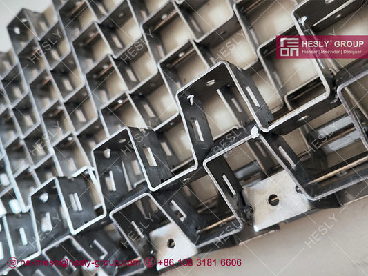 Flexmetal Mesh for Cyclones of FCC units in Oil refinery. 2,0х25мм. 37мм отверстие. 1мх1м. поставщик