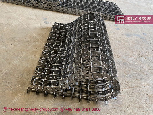 Flexmetal Mesh for Cyclones of FCC units in Oil refinery. 2,0х25мм. 37мм отверстие. 1мх1м. поставщик