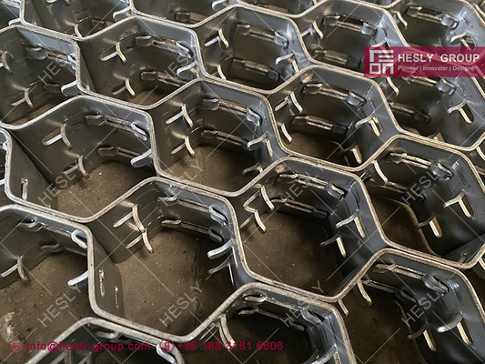 SS310S Hexsteel для труб дымовых газов, двойная сетка, 2 &quot;медовый ров, 3 футов на 6 футов, 1&quot; высоты, HESLY Brand China поставщик