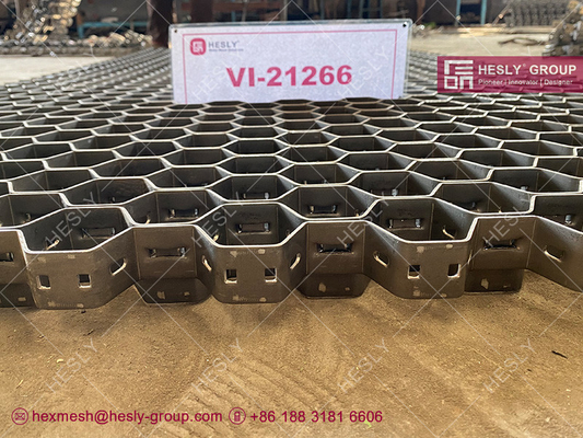 SS310S Hexsteel для труб дымовых газов, двойная сетка, 2 &quot;медовый ров, 3 футов на 6 футов, 1&quot; высоты, HESLY Brand China поставщик
