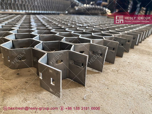 SS310S Hexsteel для труб дымовых газов, двойная сетка, 2 &quot;медовый ров, 3 футов на 6 футов, 1&quot; высоты, HESLY Brand China поставщик