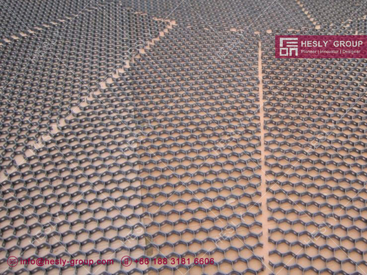 3/4&quot;x14ga Рефракторные облицовки шестерковой сетки 410 шестерковой стали Китайская фабрика шестерковой стали поставщик