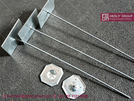 AISI304 Twistlock Stud Anchor with End Clip. Рефраторные шестерковые якори / Металлическая сетка Hesly. поставщик