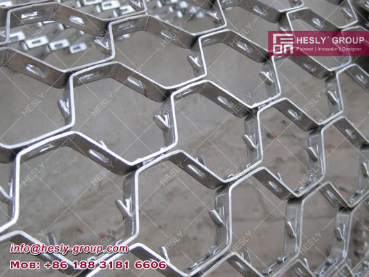 410S Hexsteel Mesh for Refractory Lining. 1,5х15х50 мм. 1000х2000 мм. поставщик