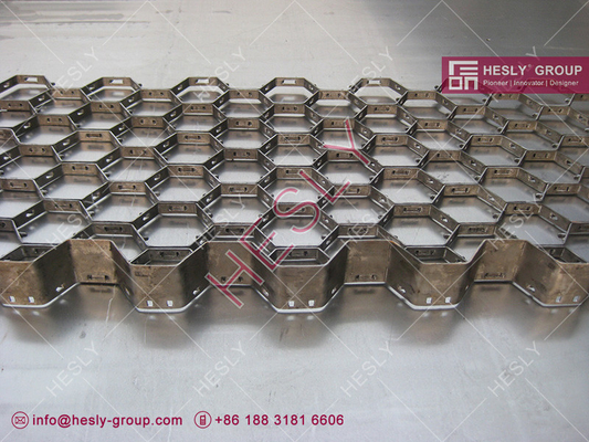 SAE 1020 Hexsteel Mesh, толщина 2,50 мм x19 ммx50 мм, 1000 ммx2000 мм, Китай поставщик шестигранной стали поставщик