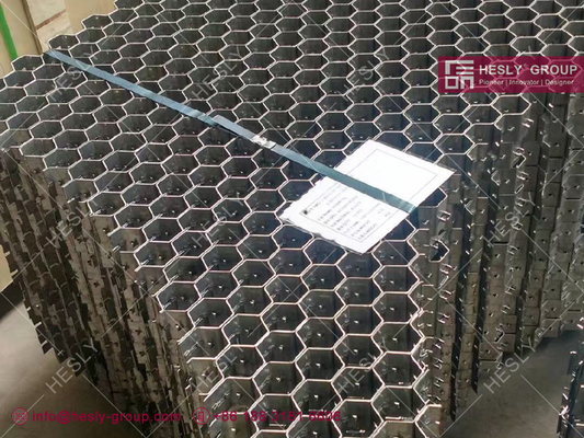 SAE 1020 Hexsteel Mesh, толщина 2,50 мм x19 ммx50 мм, 1000 ммx2000 мм, Китай поставщик шестигранной стали поставщик