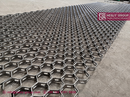 H-type Hesly Hexmesh for Refractory Lining. Материал AISI304. 1,5х15мм полоска. 46мм шестиугольное отверстие. поставщик