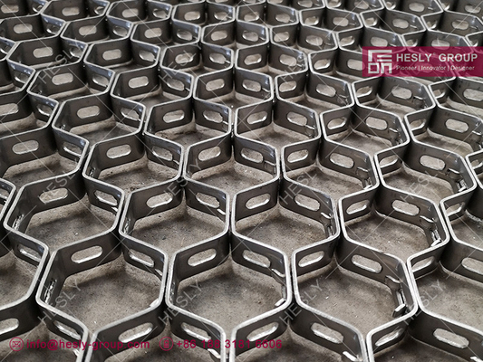 H-type Hesly Hexmesh for Refractory Lining. Материал AISI304. 1,5х15мм полоска. 46мм шестиугольное отверстие. поставщик