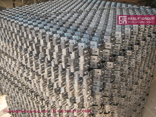 AISI309s Hex Mesh для металлургической промышленности толщина полосы 2,0 мм высота полосы 25 мм дырка 46 мм поставщик