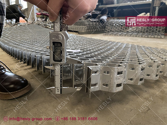 410S нержавеющая сталь шестиугольная сетка двойная сцепка 14gaX2 X1-7/8 HESLY бренд Китайская фабрика продажа поставщик